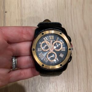 Black Swiss legend watch